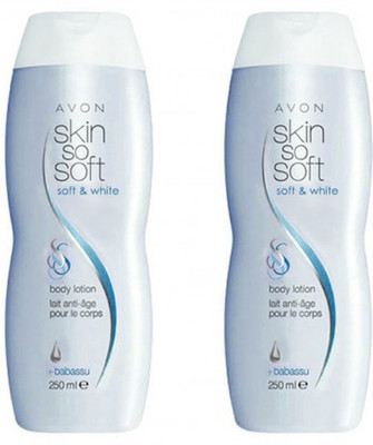 Avon Soft & White Intensive Whitening Hand & Body Lotion (250 Ml Each) Set Of 2 (500 Ml)