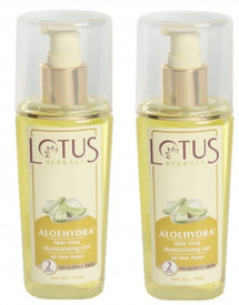 Lotus Herbals AloeHydra Moisturising Gel (Pack Of 2) - 200 G
