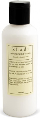 Khadi Almond with Aloe Vera Moisturizing Cream 210 ml Khadi Almond with Aloe Vera Moisturizing Cream 210 ml
