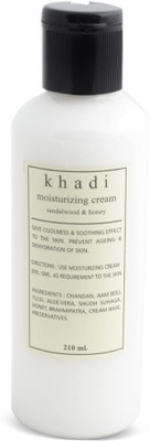 Khadi Sandalwood with Honey Moisturizing Cream 210 ml Khadi Sandalwood with Honey Moisturizing Cream 210 ml