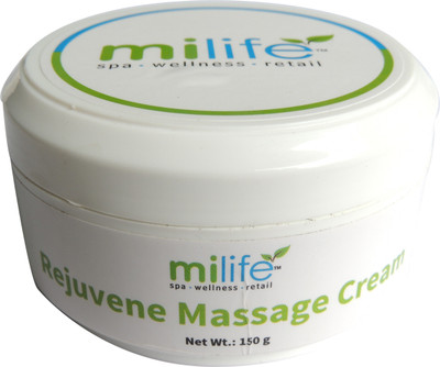 25% OFF on Milife Rejuvene Skin Rejuvenating Massage Cream 150 g 25% OFF on Milife Rejuvene Skin Rejuvenating Massage Cream 150 g