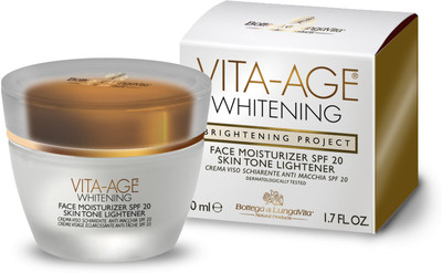 Bottega Di Lungavita Vita Age Whitening Face Moisturizer SPF 20 Skin Tone Lightener 50 ml Bottega Di Lungavita Vita Age Whitening Face Moisturizer SPF 20 Skin Tone Lightener 50 ml
