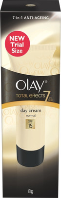 20% OFF on Olay Total Effects 7 in One Day Cream Normal SPF 15 8 g 20% OFF on Olay Total Effects 7 in One Day Cream Normal SPF 15 8 g