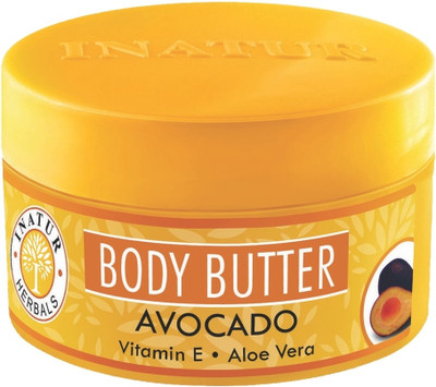 15% OFF on Inatur Herbals Avocado Body Butter 200 ml