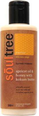 Soul Tree Apricot oil & Honey?Moisturiser with Kokum butter 200 ml Soul Tree Apricot oil & Honey?Moisturiser with Kokum butter 200 ml