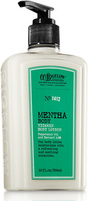 33% OFF on C. O. Bigelow Mentha Vitamin Body Lotion - No. 1412 295 ml