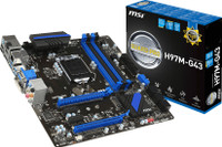 MSI H97M-G43 Motherboard: Motherboard