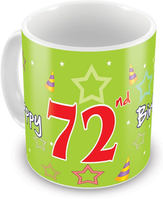 10% OFF on Everyday Gifts 72nd Happy Birthday Ceramic Mug 10% OFF on Everyday Gifts 72nd Happy Birthday Ceramic Mug
