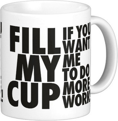 50% OFF on Exoctic Silver Mast Quotes A002 Ceramic Mug 250 ml