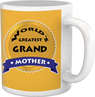 50% OFF on Tiedribbons World Greatest Grand Mother Ceramic Mug 350 ml