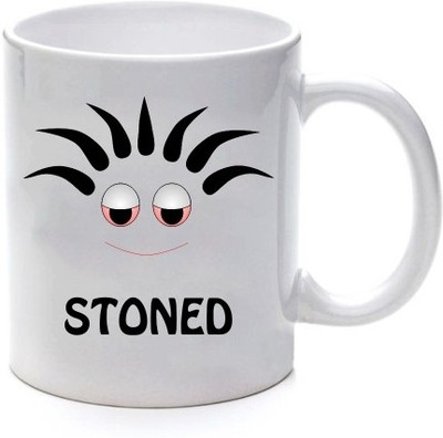 45% OFF on Printland The Stoned Emotion Ceramic Mug 350 ml 45% OFF on Printland The Stoned Emotion Ceramic Mug 350 ml