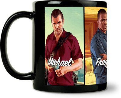 36% OFF on ShopMantra Gta City Ceramic Mug 300 ml