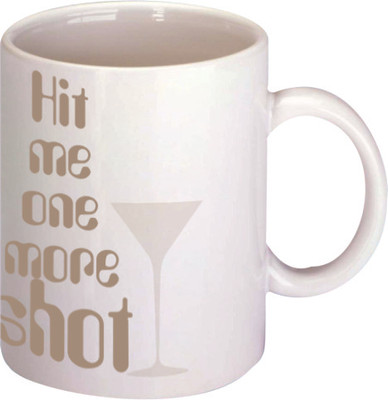 45% OFF on Printland Party Goer Ceramic Mug 350 ml