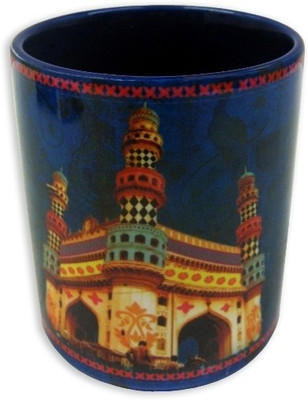 The Bombay Store Charminar Ceramic Mug 250 ml The Bombay Store Charminar Ceramic Mug 250 ml