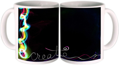 62% OFF on Shopkeeda Create Ceramic Mug 350 ml