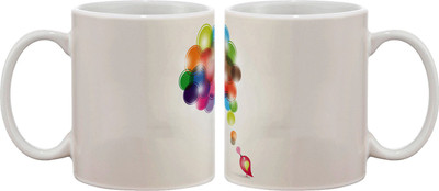 Artifa Bird Blowing Bubbles Porcelain, Ceramic Mug 350 ml