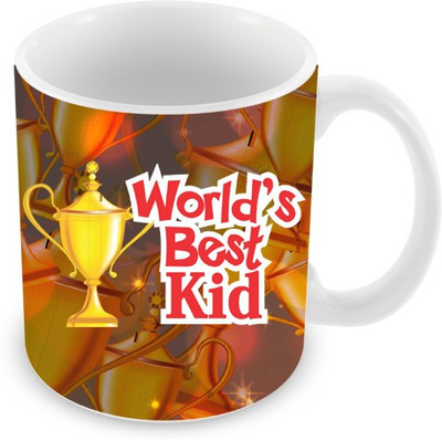 23% OFF on Everyday Gifts World's Best Kid Ceramic Mug 325 ml