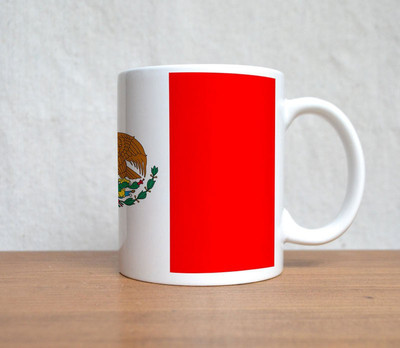50% OFF on StyBuzz Mexico National Flag Porcelain Mug 300 ml 50% OFF on StyBuzz Mexico National Flag Porcelain Mug 300 ml