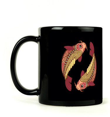 30% OFF on Lovely Collection Black Zodiac Pisces Sunsign Ceramic Mug 30% OFF on Lovely Collection Black Zodiac Pisces Sunsign Ceramic Mug