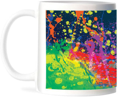 50% OFF on Refeel Gifts Wishing You All A Colourful Holi Ceramic Mug 325 ml 50% OFF on Refeel Gifts Wishing You All A Colourful Holi Ceramic Mug 325 ml