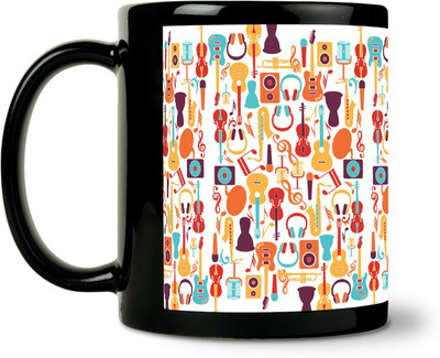 36% OFF on ShopMantra Muiscal Pattern Ceramic Mug 300 ml 36% OFF on ShopMantra Muiscal Pattern Ceramic Mug 300 ml