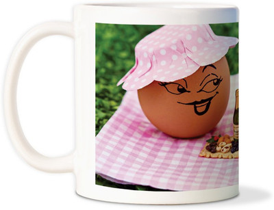 75% OFF on AMY Two Cute Funny Eggs Coffee Ceramic Mug 75% OFF on AMY Two Cute Funny Eggs Coffee Ceramic Mug