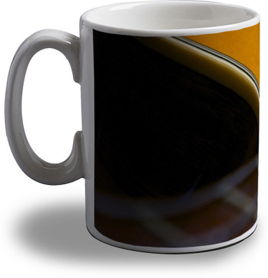 15% OFF on Artifa Acoustic Guitar AMG0381 Porcelain, Ceramic Mug 350 ml