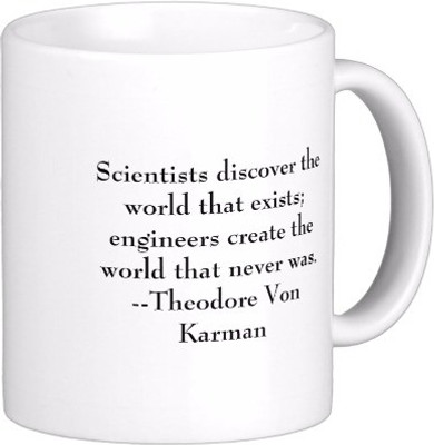 40% OFF on Exoctic Silver Classic Quoted Coffee 00251 Ceramic Mug 300 ml