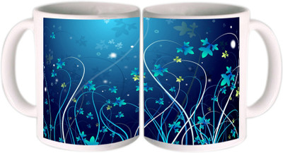 25% OFF on Shopkeeda Flower Patterns Ceramic Mug 350 ml 25% OFF on Shopkeeda Flower Patterns Ceramic Mug 350 ml