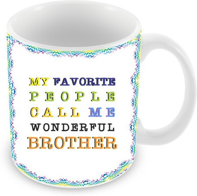 10% OFF on Everyday Gifts Wonderful Brother Ceramic Mug 325 ml