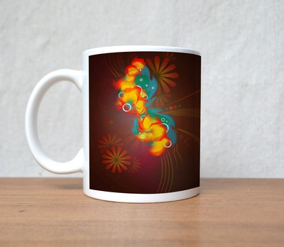 60% OFF on StyBuzz Rangoli Abstract Pattern Porcelain Mug 300 ml 60% OFF on StyBuzz Rangoli Abstract Pattern Porcelain Mug 300 ml