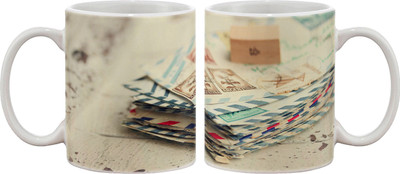 Artifa Letters Porcelain, Ceramic Mug 350 ml Artifa Letters Porcelain, Ceramic Mug 350 ml