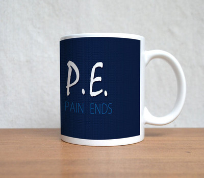 60% OFF on StyBuzz Blue Background Hops Porcelain Mug 300 ml 60% OFF on StyBuzz Blue Background Hops Porcelain Mug 300 ml