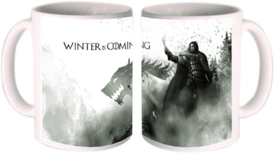 25% OFF on Shopkeeda Winter Is Coming Ceramic Mug 350 ml 25% OFF on Shopkeeda Winter Is Coming Ceramic Mug 350 ml