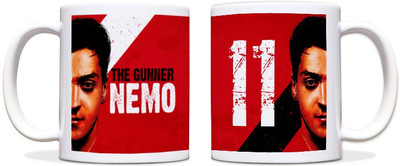 60% OFF on ShopMantra Mesut Ozil Footballer Black Ceramic Mug 300 ml