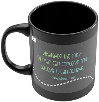20% OFF on PosterGuy Mond of Man Can Conceive Motivational Quote Ceramic Mug 280 ml