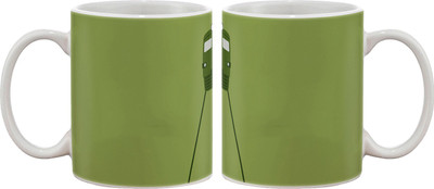 15% OFF on Artifa Green Train Porcelain, Ceramic Mug 350 ml 15% OFF on Artifa Green Train Porcelain, Ceramic Mug 350 ml