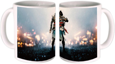 25% OFF on Shopkeeda Man Wit Hood Ceramic Mug 350 ml