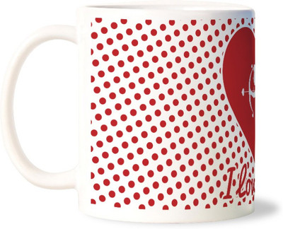 50% OFF on Lovely Collection I Love You Cupit Ceramic Mug 50% OFF on Lovely Collection I Love You Cupit Ceramic Mug