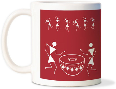 83% OFF on Amy Pencil Stick Drums Ceramic Mug