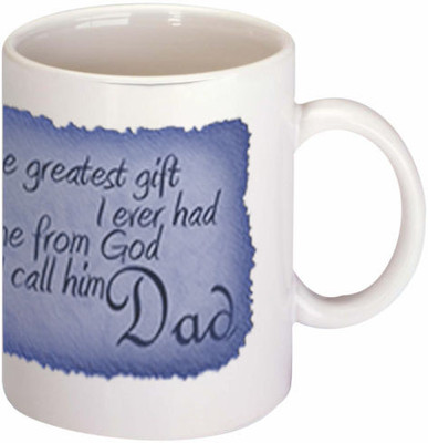 45% OFF on Printland Blue Father's Day Ceramic Mug 350 ml 45% OFF on Printland Blue Father's Day Ceramic Mug 350 ml