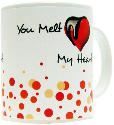 10% OFF on Everyday Gifts V Love Gift You Melt My Love Ceramic Mug 400 ml