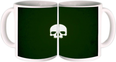 25% OFF on Shopkeeda Green Skull Ceramic Mug 350 ml 25% OFF on Shopkeeda Green Skull Ceramic Mug 350 ml