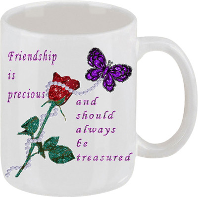 16% OFF on Ellicon 193 Friendship Is Precious Ceramic Mug
