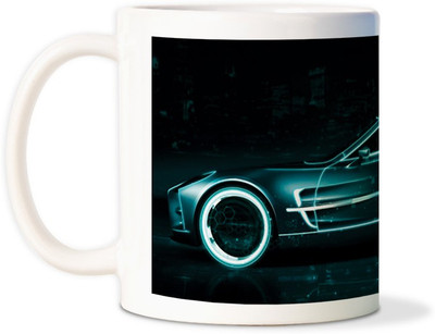 81% OFF on AMY Vintage Blue Car Ceramic Mug