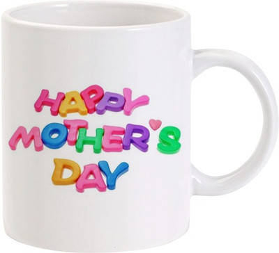 50% OFF on Lolprint Wish You Happy Mothers Day Ceramic Mug 325 ml 50% OFF on Lolprint Wish You Happy Mothers Day Ceramic Mug 325 ml