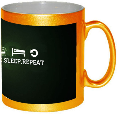 57% OFF on AMY Eat Lift Sleep Repeat Quote coffee Ceramic Mug