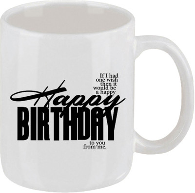 16% OFF on Ellicon 20 Happy Birthday Ceramic Mug 16% OFF on Ellicon 20 Happy Birthday Ceramic Mug