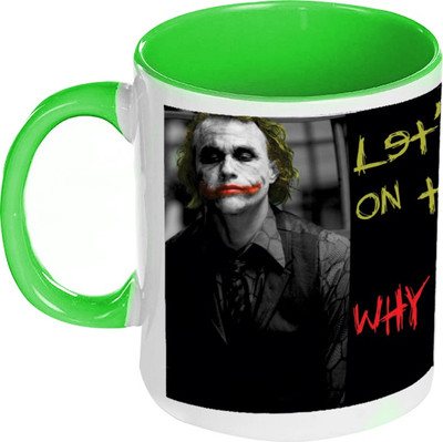 58% OFF on AMY Why So Serious Smile Inside Green Coffee Ceramic Mug 325 ml 58% OFF on AMY Why So Serious Smile Inside Green Coffee Ceramic Mug 325 ml