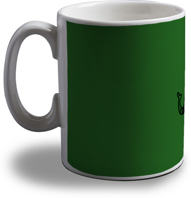 15% OFF on Artifa Green Elephant Amg0781 Porcelain, Ceramic Mug 350 ml 15% OFF on Artifa Green Elephant Amg0781 Porcelain, Ceramic Mug 350 ml